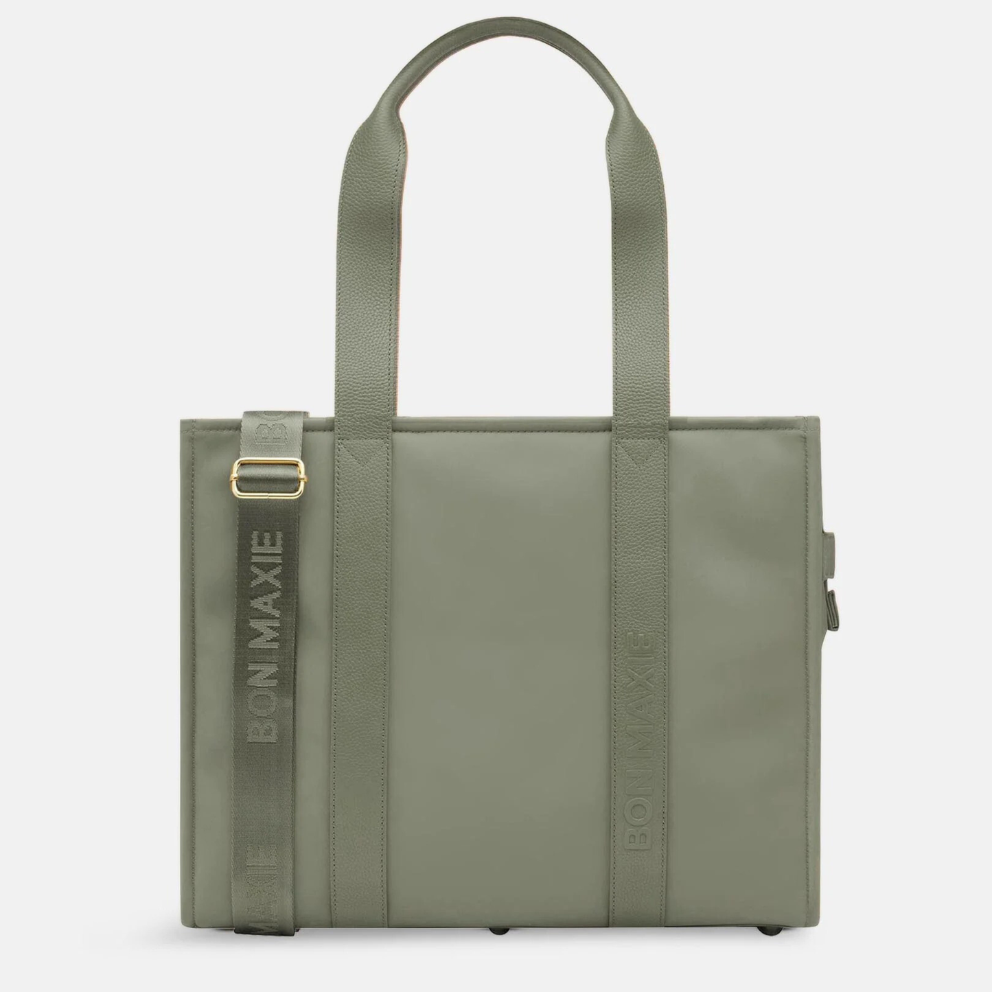 The Bon Vivant Tote - Nylon/Leather - Large -- Sage