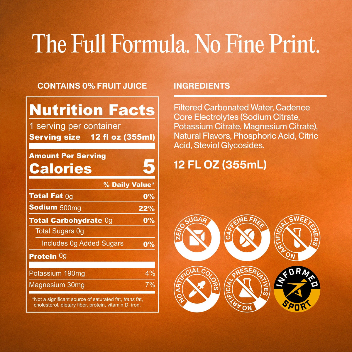 Daily Hydration Drink - Orange Soda