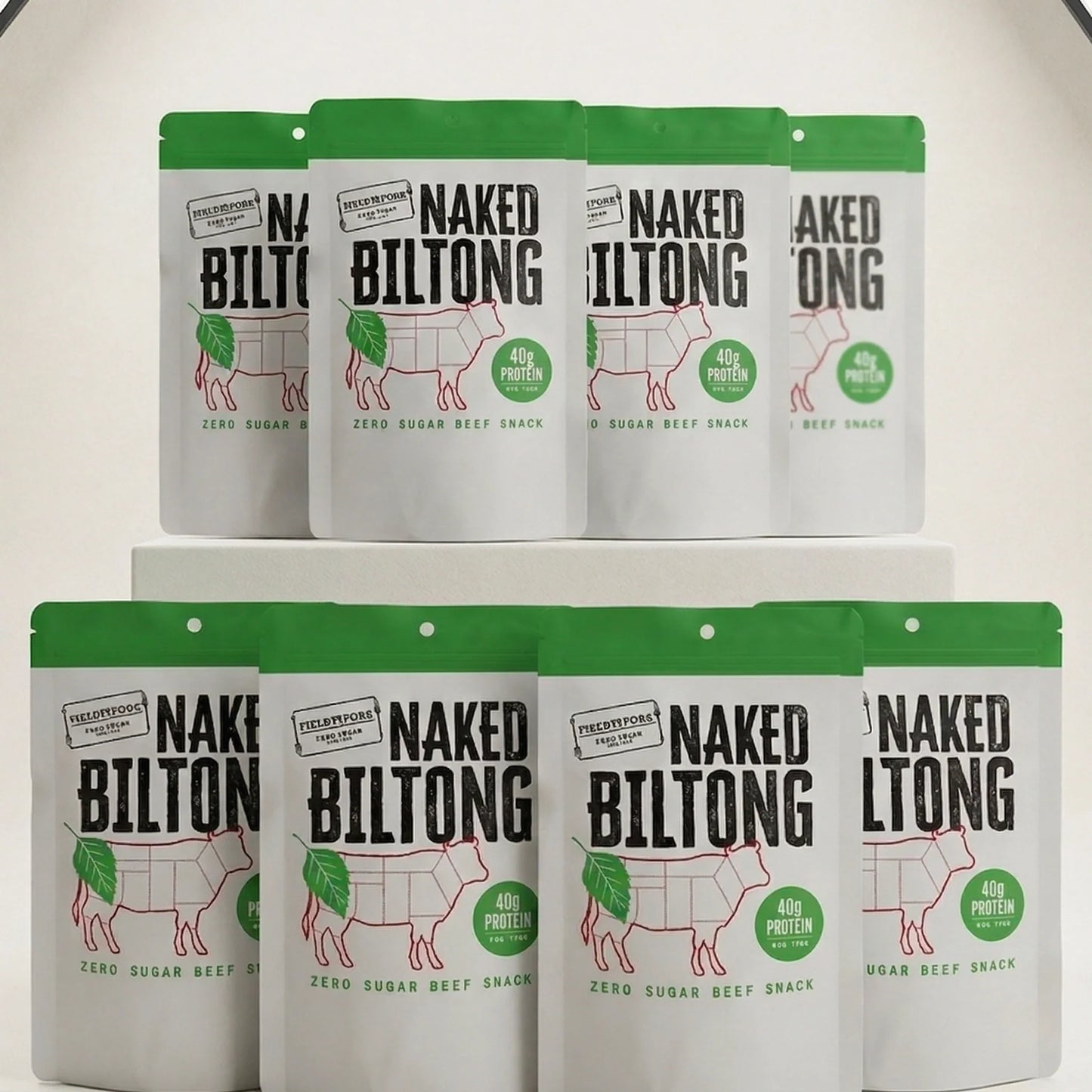 Naked Biltong Sliced 100g