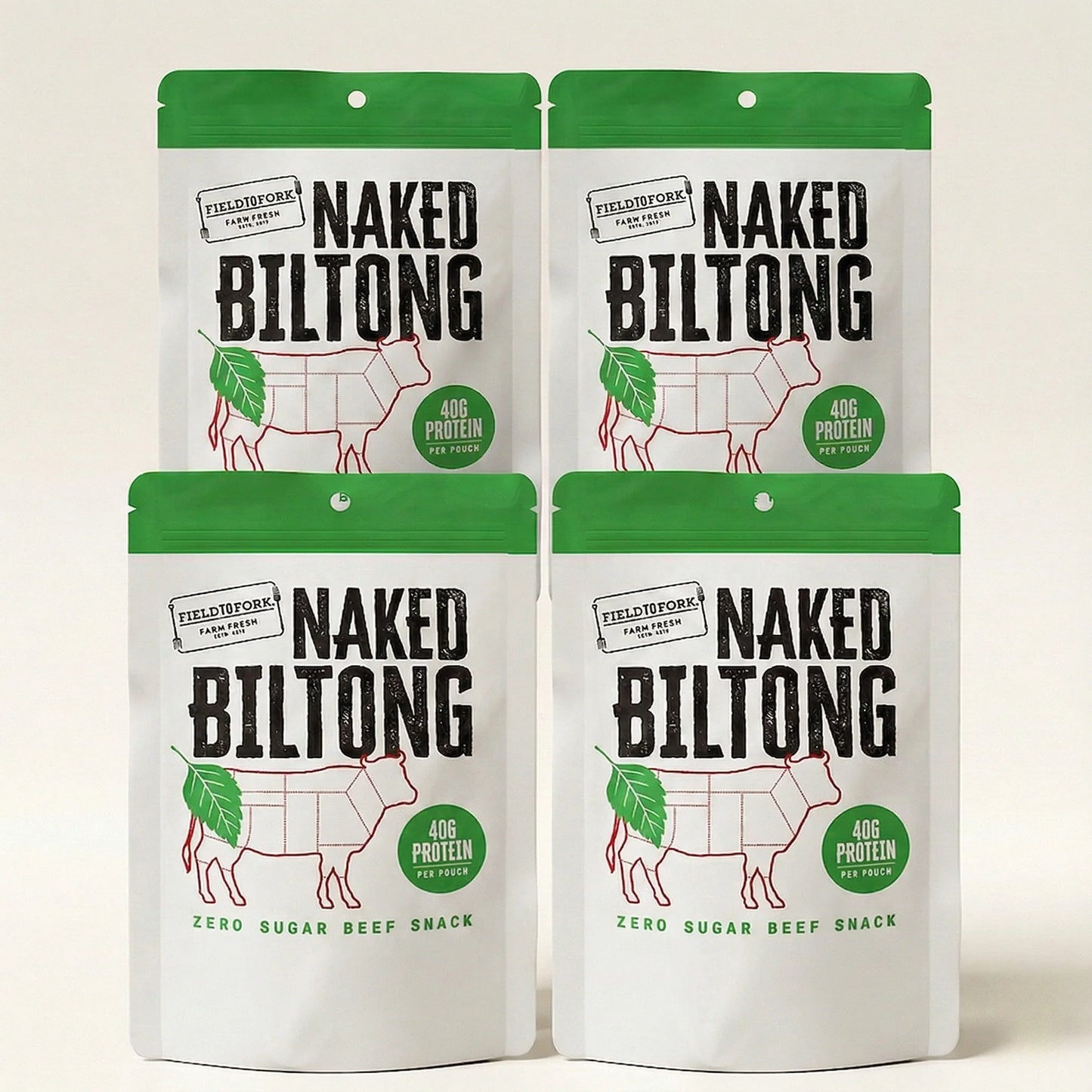 Naked Biltong Sliced 100g