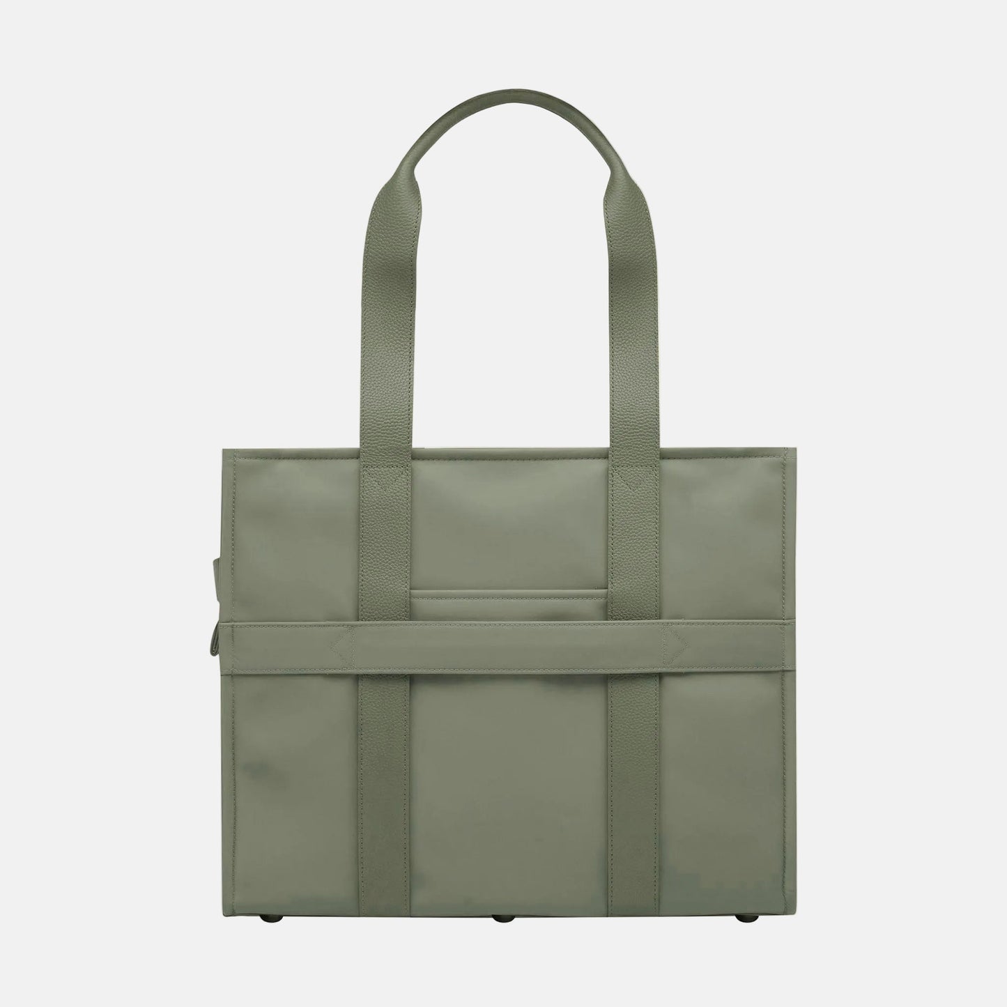 The Bon Vivant Tote - Nylon/Leather - Large -- Sage